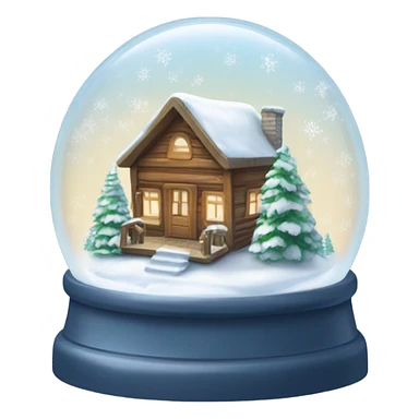  boule-neige  sticker