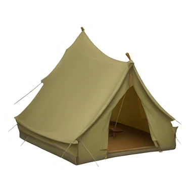 scout tent sticker