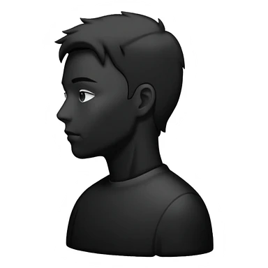 silhouette u bitch sticker