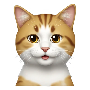 Котенок тайской породы сидит sticker