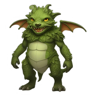 Legendary fantasy creature sticker