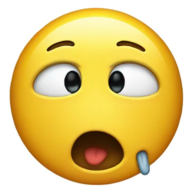 smiley freaking out sticker