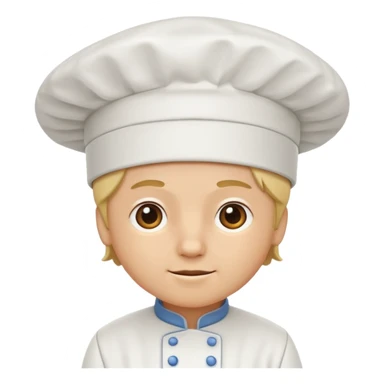 chef cap only sticker