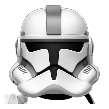 Clone trooper from Star Wars sticker