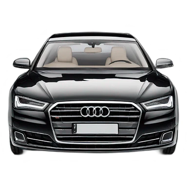 AUDI A8 55TFISI black sticker