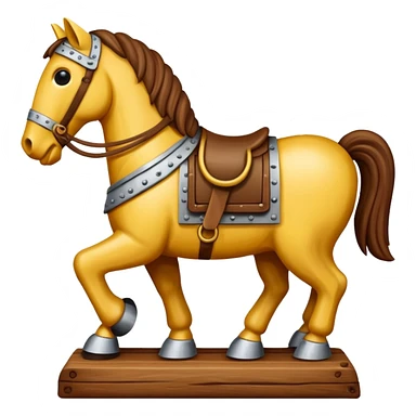 trojan horse sticker