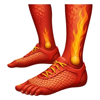 Athlete's Feet sticker