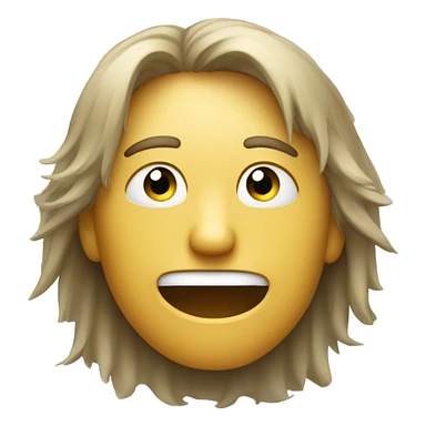 Crash out smile sticker