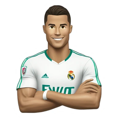 Christiano Ronaldo jubilé sticker