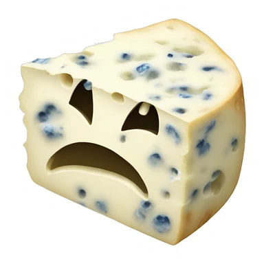 roquefort cheese dead of laughter  sticker