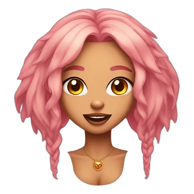 Doja cat Demons sticker