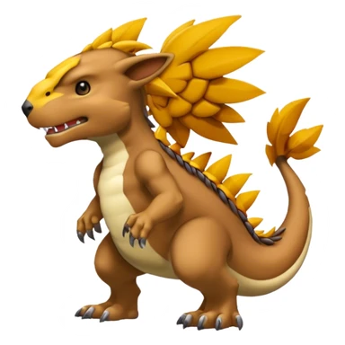 Cool Digimon-Fakemon-hybrid full body sticker