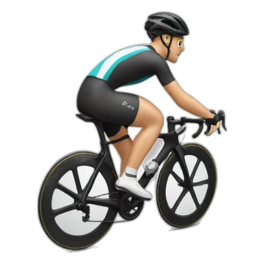 cycliste sticker
