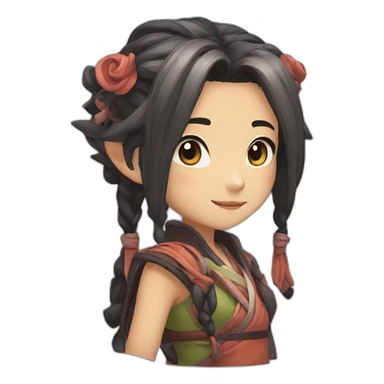Sakuna sticker