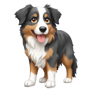 Australian shepherd 3 color sticker