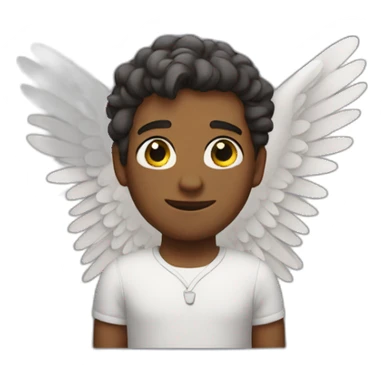 gabriel with wings sticker