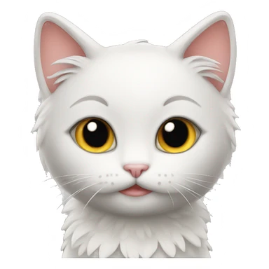 angel kitty sticker