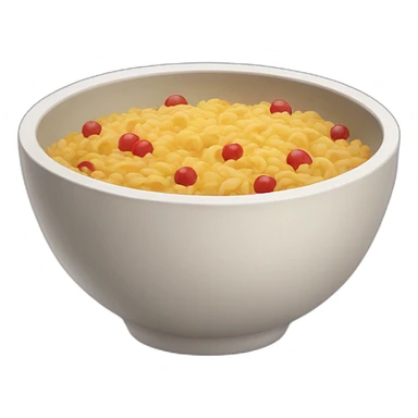 bowl of rise sticker