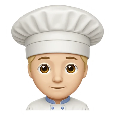 Chef’s hat sticker