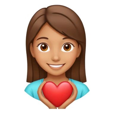 girl with love sticker