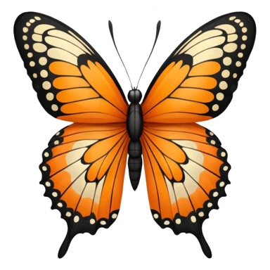 papillon sticker