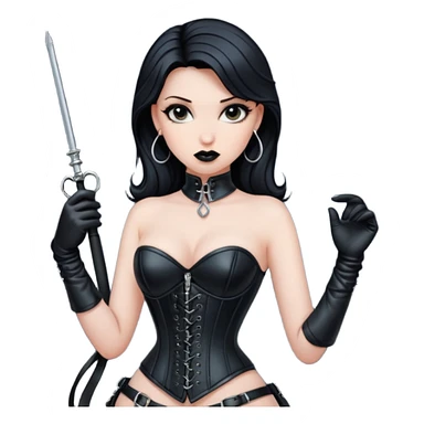 Create a Dominatrix with a  sticker