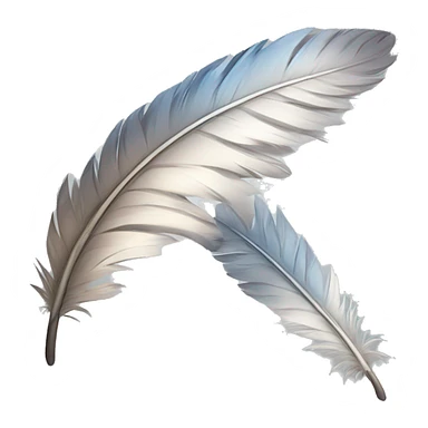Feathers of an angel  sticker