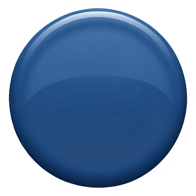 navy blue circle emoji, i want to use it for a message sticker