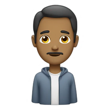 Guy who disapear sticker