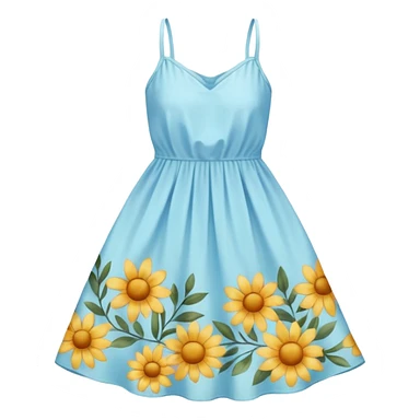 sun dress cloth sticker