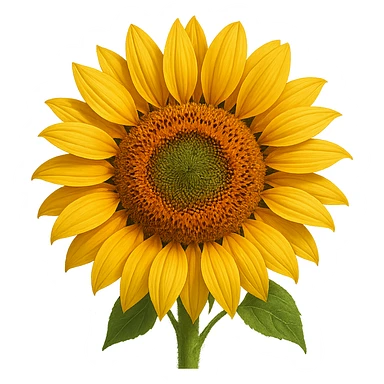 sunflower, detailed, vibrant colors sticker