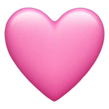 Pink heart sticker