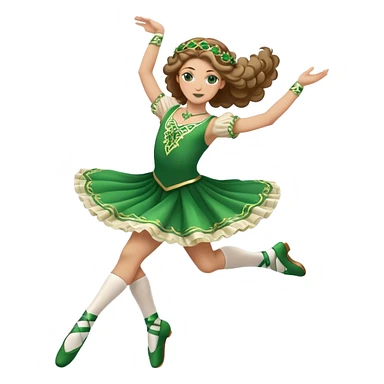Irish Heel click jump sticker