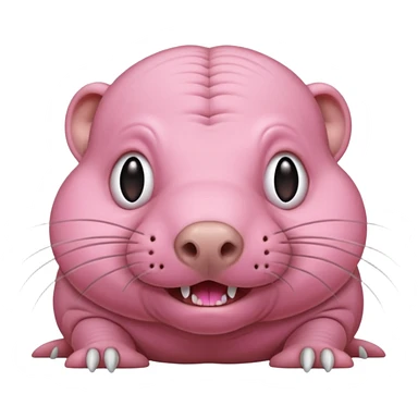 Naked mole rat sticker