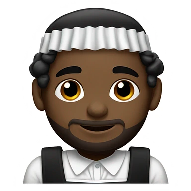 LeBron in maid outfit  sticker