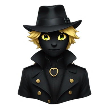 Chat noir miraculous sticker
