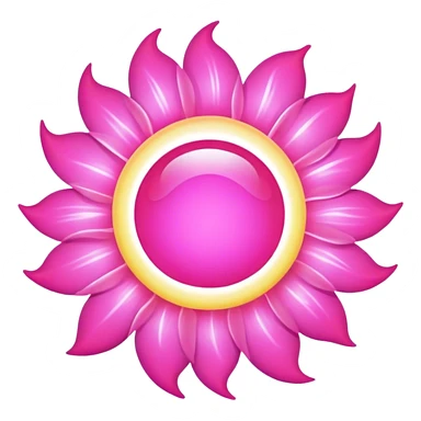 Solar aura pink sticker