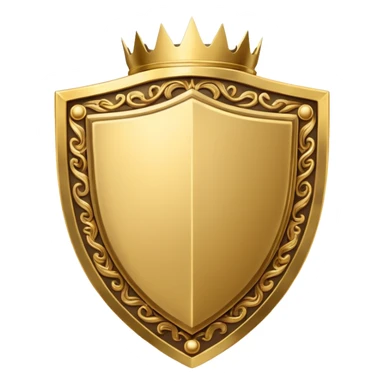 king's shield sticker