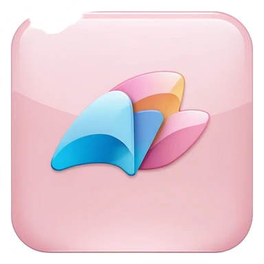 Light pink paypal sticker