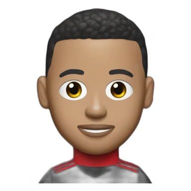 Mbappé with the AC milan tricot sticker