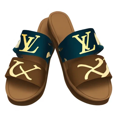 Louis Vuitton sandals  sticker