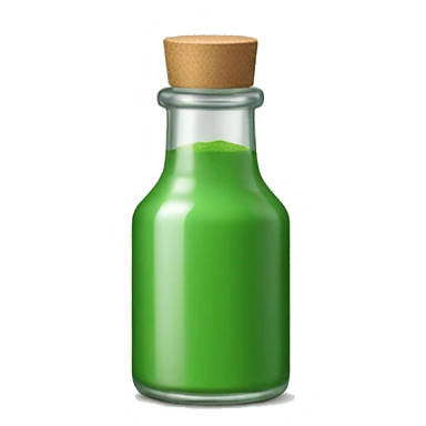 green spice bottle sticker