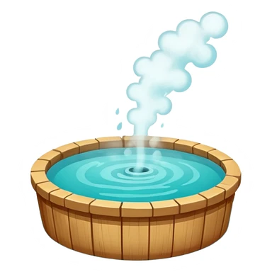 thermal spring sticker