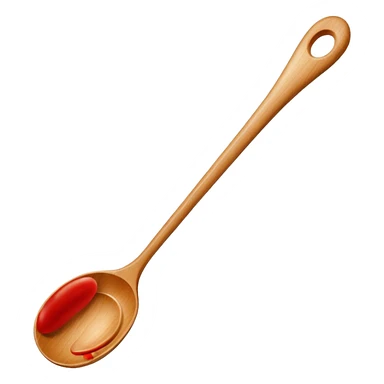 wooden kitchenware sticker