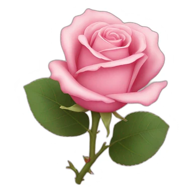 Rose fanée sticker