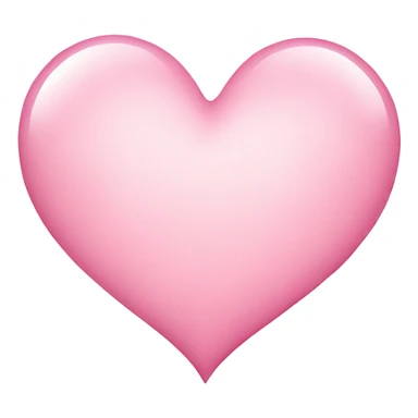 Light pink heart with twinkles around it sticker