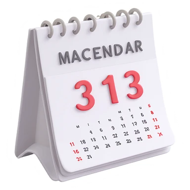 calendar sticker