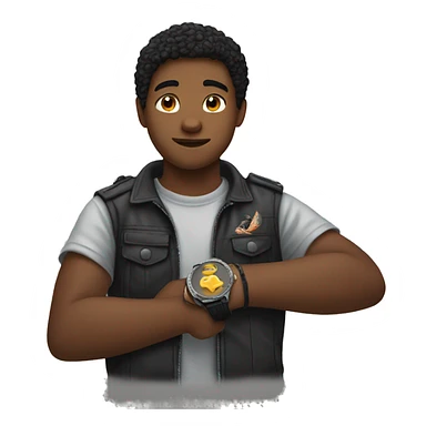  A 18 year-old kid that has an eagle at his wrist sticker