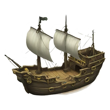 Pirate island sticker