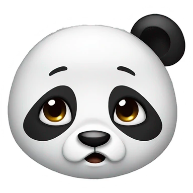 Panda crying  sticker
